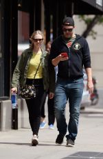 AMANDA SEYFRIED and Thomas Sadoski Out in New York 05/07/2018