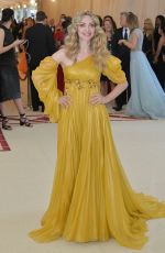 AMANDA SEYFRIED at MET Gala 2018 in New York 05/07/2018