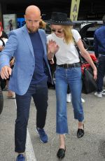 AMBER HEARD Arrives at Nice Airport 05/09/2018