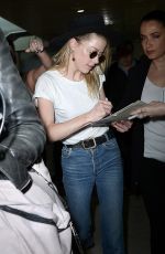 AMBER HEARD Arrives at Nice Airport 05/09/2018