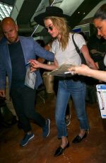 AMBER HEARD Arrives at Nice Airport 05/09/2018