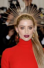 AMBER HEARD at MET Gala 2018 in New York 05/07/2018