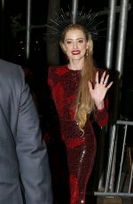 AMBER HEARD at MET Gala After-party in New York 05/07/2018