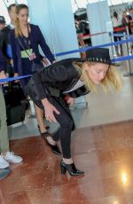 AMBER HEARD at Nice Airport 05/13/2018