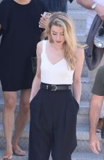 AMBER HEARD Out and About in Cannes 05/10/2018