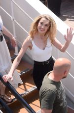 AMBER HEARD Out and About in Cannes 05/10/2018