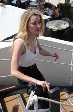 AMBER HEARD Out at Cannes Film Festival 05/10/2018