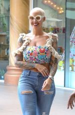 AMBER ROSE Arrives at Lashed Ladies in LA Event in Los Angeles 04/29/2018