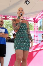 AMBER ROSE Hosts Memorial Day Weekend Go Pool Dayclub in Las Vegas 05/26/2018
