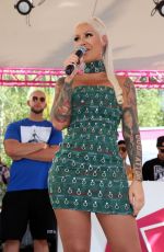 AMBER ROSE Hosts Memorial Day Weekend Go Pool Dayclub in Las Vegas 05/26/2018