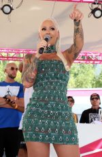 AMBER ROSE Hosts Memorial Day Weekend Go Pool Dayclub in Las Vegas 05/26/2018