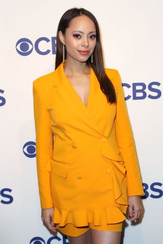 AMBER STEVENS at CBS Upfront Presentation in New York 05/16/2018