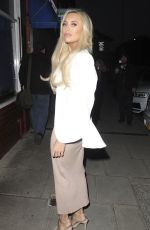 AMBER TURNER at MCK Grill 1st Birthday Party in London 05/04/2018