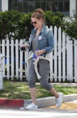 AMY ADAMS Out in West Hollywood 05/04/2018