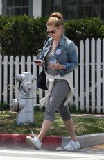 AMY ADAMS Out in West Hollywood 05/04/2018