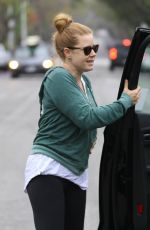 AMY ADAMS Shopping at Pavillions in West Hollywood 05/21/2018