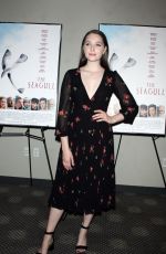 AMY FORSYTH at The Seagull Premiere in New York 05/10/2018