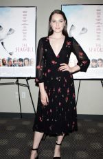 AMY FORSYTH at The Seagull Premiere in New York 05/10/2018