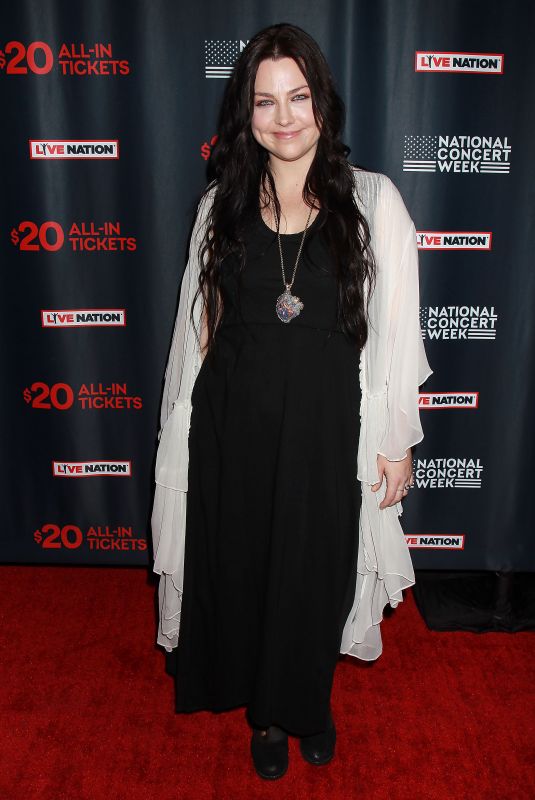 AMY LEE at Live Nation Launches National Concert Week in New York 04/30/2018