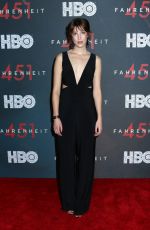 AMY LOUISE WILSON at Fahrenheit 451 Premiere in New York 05/08/2018