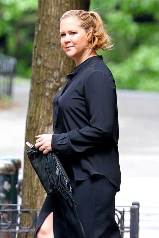 AMY SCHUMER Out and About in New York 05/23/2018