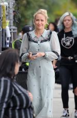 ANNA CAMP on the Set of The Wdding Year in Los Angeles 05/31/2018