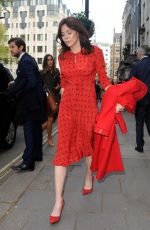 ANNA FRIEL Out and About in London 05/01/2018