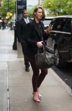 ANNA TORV Leaves Her Hotel in New York 05/19/2018