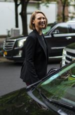ANNA TORV Leaves Her Hotel in New York 05/19/2018