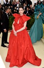 ANNE HATHAWAY at MET Gala 2018 in New York 05/07/2018