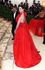 ANNE HATHAWAY at MET Gala 2018 in New York 05/07/2018