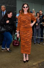 ANNE HATHAWAY Out for Dinner in New York 