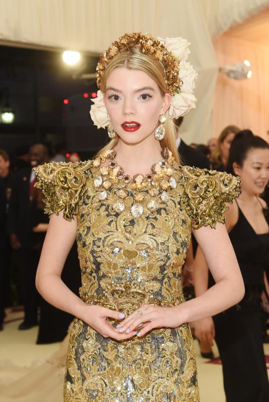 ANYA TAYLOR-JOY at Mark Hotel Celebrates 2018 Met Gala in New York 07/04/2018