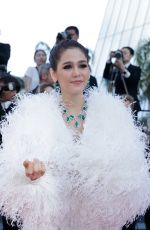 ARAYA HARGATE at Ash is Purest White Premiere at Cannes Film Festival 05/11/2018