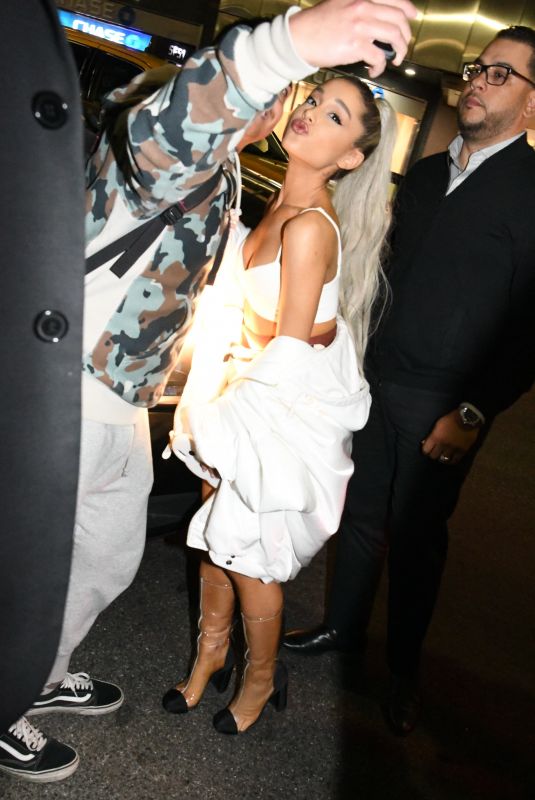 ARIANA GRANDE at Saturday Night Live Afterparty in New York 05/13/2018