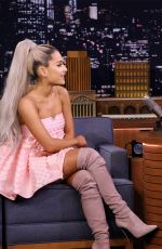 ARIANA GRANDE at Tonight Show Starring Jimmy Fallon 05/01/2018