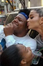 ARIANA GRANDE Out in New York 05/02/2018