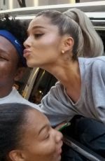 ARIANA GRANDE Out in New York 05/02/2018