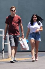 ARIEL WINTER and Levi Meaden Leaves Petco in Los Angeles 05/10/2018