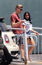ARIEL WINTER and Levi Meaden Leaves Petco in Los Angeles 05/10/2018