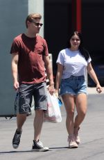 ARIEL WINTER and Levi Meaden Leaves Petco in Los Angeles 05/10/2018