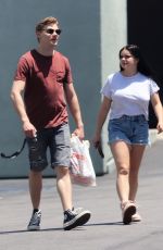 ARIEL WINTER and Levi Meaden Leaves Petco in Los Angeles 05/10/2018