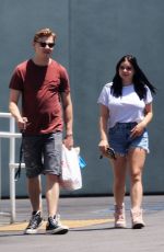 ARIEL WINTER and Levi Meaden Leaves Petco in Los Angeles 05/10/2018