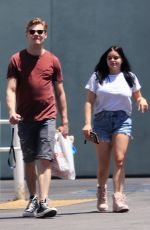 ARIEL WINTER and Levi Meaden Leaves Petco in Los Angeles 05/10/2018