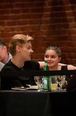 ARIEL WINTER and Levi Meaden Out for Dinner at Vitello
