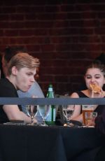 ARIEL WINTER and Levi Meaden Out for Dinner at Vitello