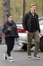 ARIEL WINTER and Levi Meaden Shopping at Urban Outfitters in Studio City 05/02/2018