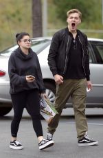 ARIEL WINTER and Levi Meaden Shopping at Urban Outfitters in Studio City 05/02/2018
