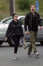 ARIEL WINTER and Levi Meaden Shopping at Urban Outfitters in Studio City 05/02/2018