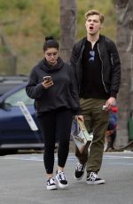 ARIEL WINTER and Levi Meaden Shopping at Urban Outfitters in Studio City 05/02/2018